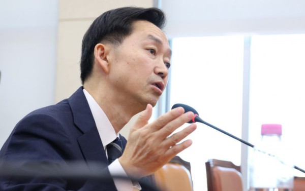 [사진] 김지용 중대범죄수사청장 후보자가 2026년 10월 14일 국회 인사청문회 모습