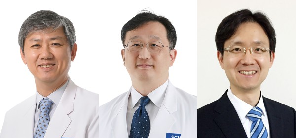[사진] (좌측부터) 순천향대 부천병원 비뇨의학과 김영호‧진단검사의학과 신희봉‧고려대학교 생명공학과 최해웅 교수