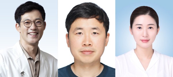[사진] (왼쪽부터) 분당서울대병원 순환기내과 강시혁 교수, 권휘, 박세영 연구원