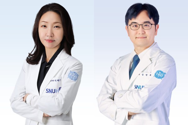 [사진] 분당서울대병원 정신건강의학과 박혜연 교수(좌), 종합내과 김선욱 교수(우)
