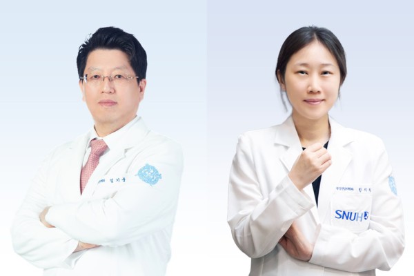 [사진] (왼쪽부터) 분당서울대병원 정신건강의학과 김기웅, 한지원 교수