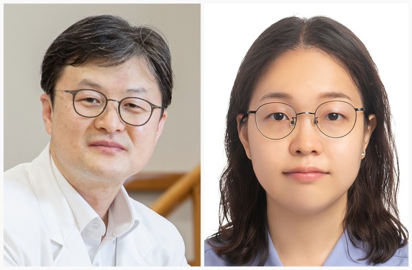 [사진] 분당서울대병원 재활의학과 류주석 교수(좌), 김정민 선임연구원(우)