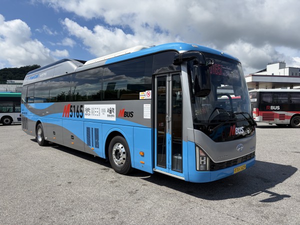 [사진] 8월 3일 운행을 시작한 M5165번 버스