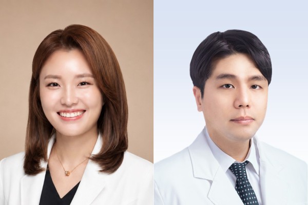 [사진] 분당서울대병원 마취통증의학과 방정현 전공의(좌), 오탁규 교수(우)
