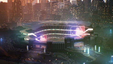 MLB virtual ballpark (Photo: Business Wire)