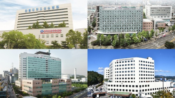 한림대성심병원, 한림대강남성심병원, 한림대춘천성심병원, 한림대동탄성심병원&gt;
