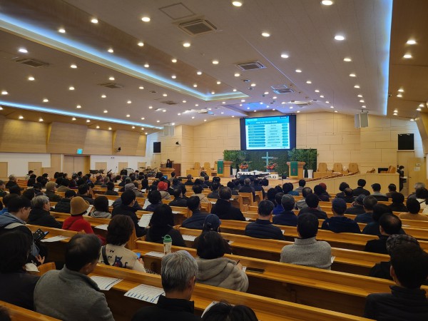 중동역세권(송내동 일원 지역교회) 교육 모습