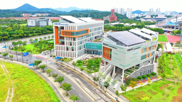 안산시 단원구청 전경.