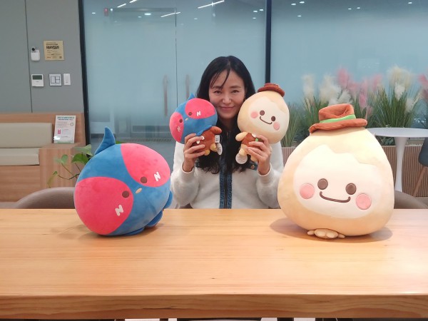 사진 왼쪽 송송이, 오른쪽 갓평이