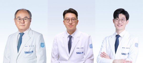  (왼쪽부터) 분당서울대병원 심장혈관흉부외과 박계현, 이재항, 정준철 교수